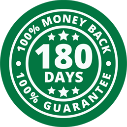 180-Day Money Back Guarantee